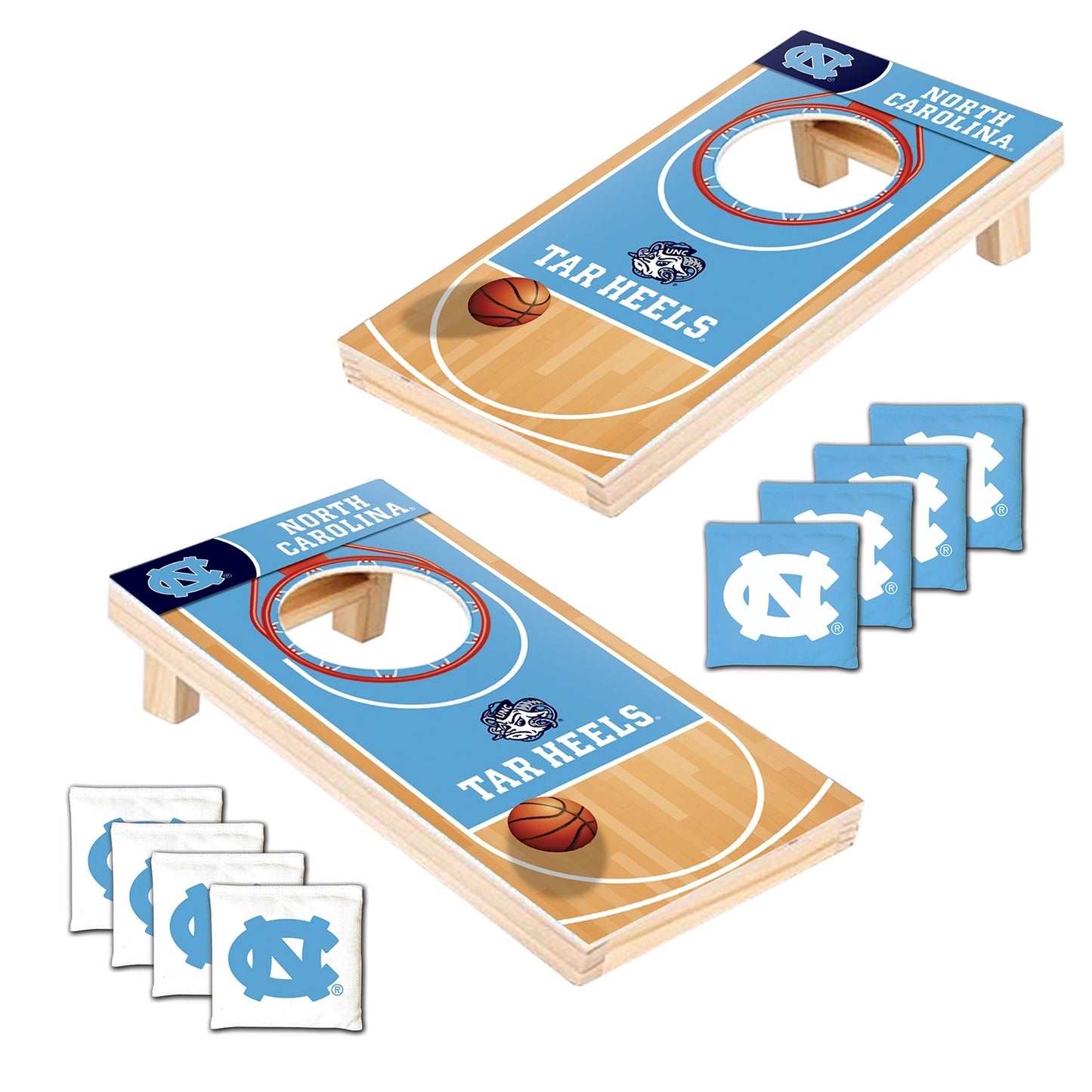 UNC Tar Heels Tabletop Corn Hole Game