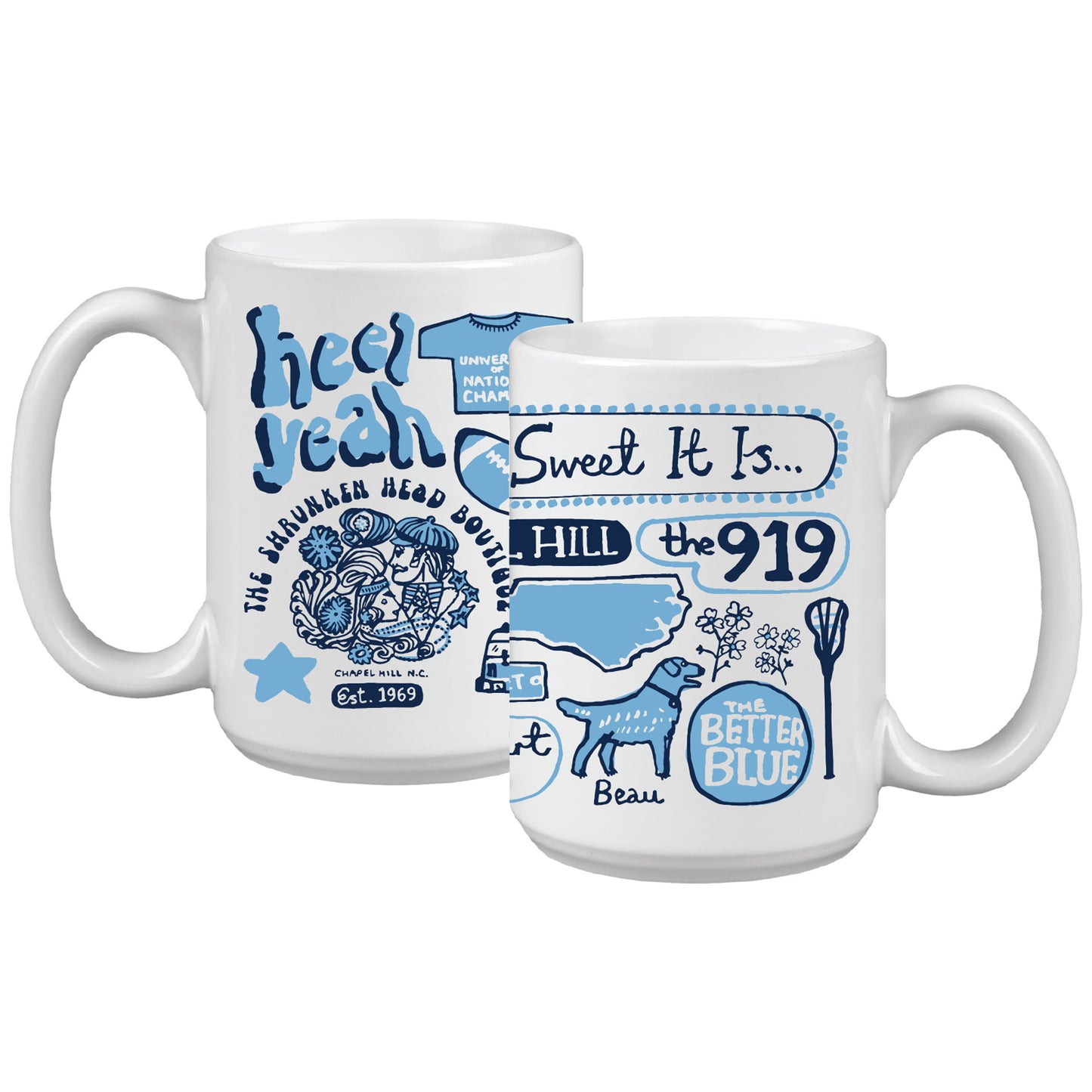 Chapel Hill North Carolina Mug by Julia Gash