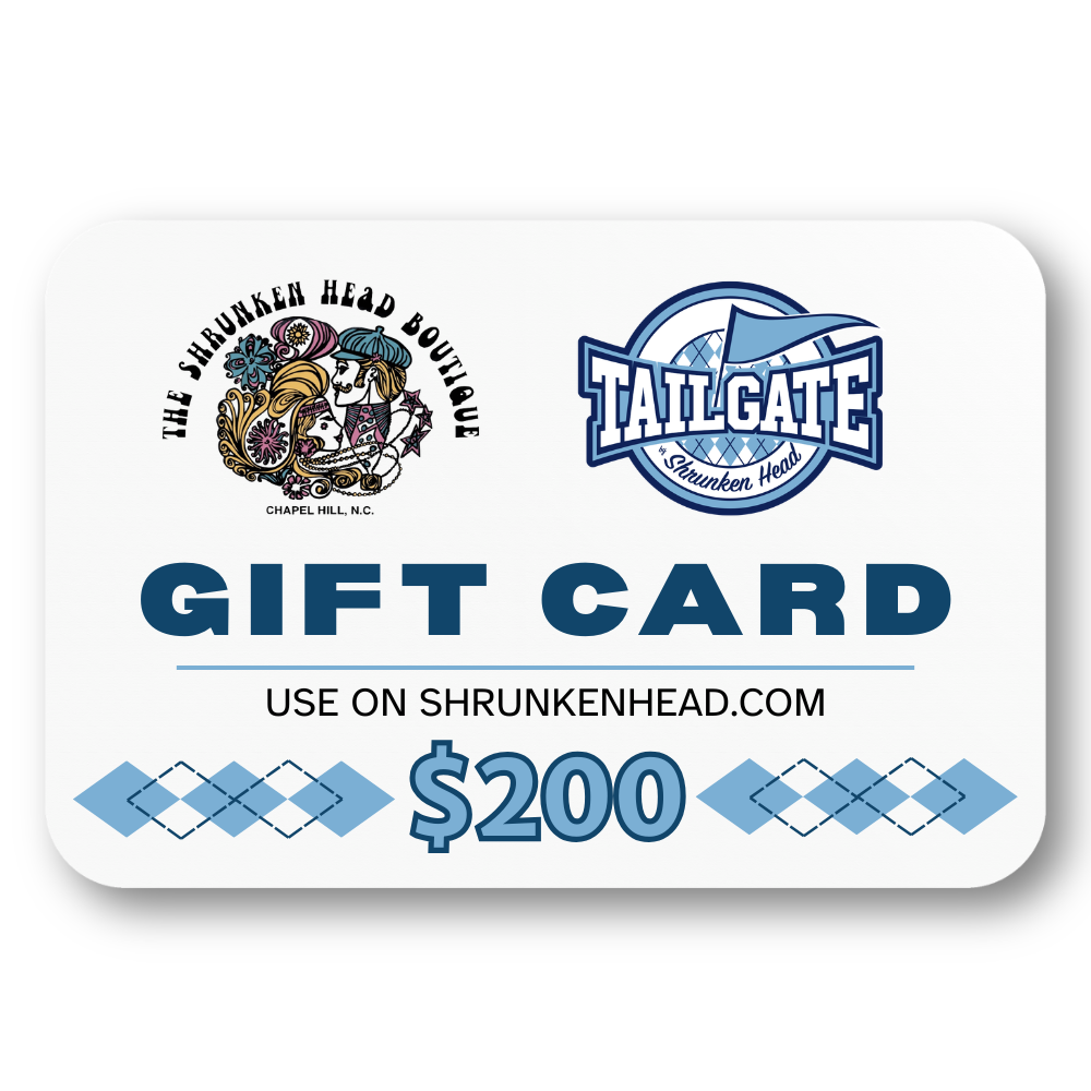 Shrunken Head Virtual Gift Card - Back View - Shrunken Head