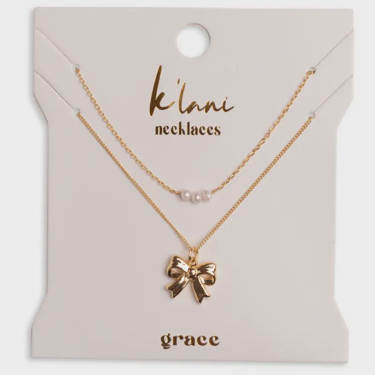 Grace Klani Necklace Set of 2