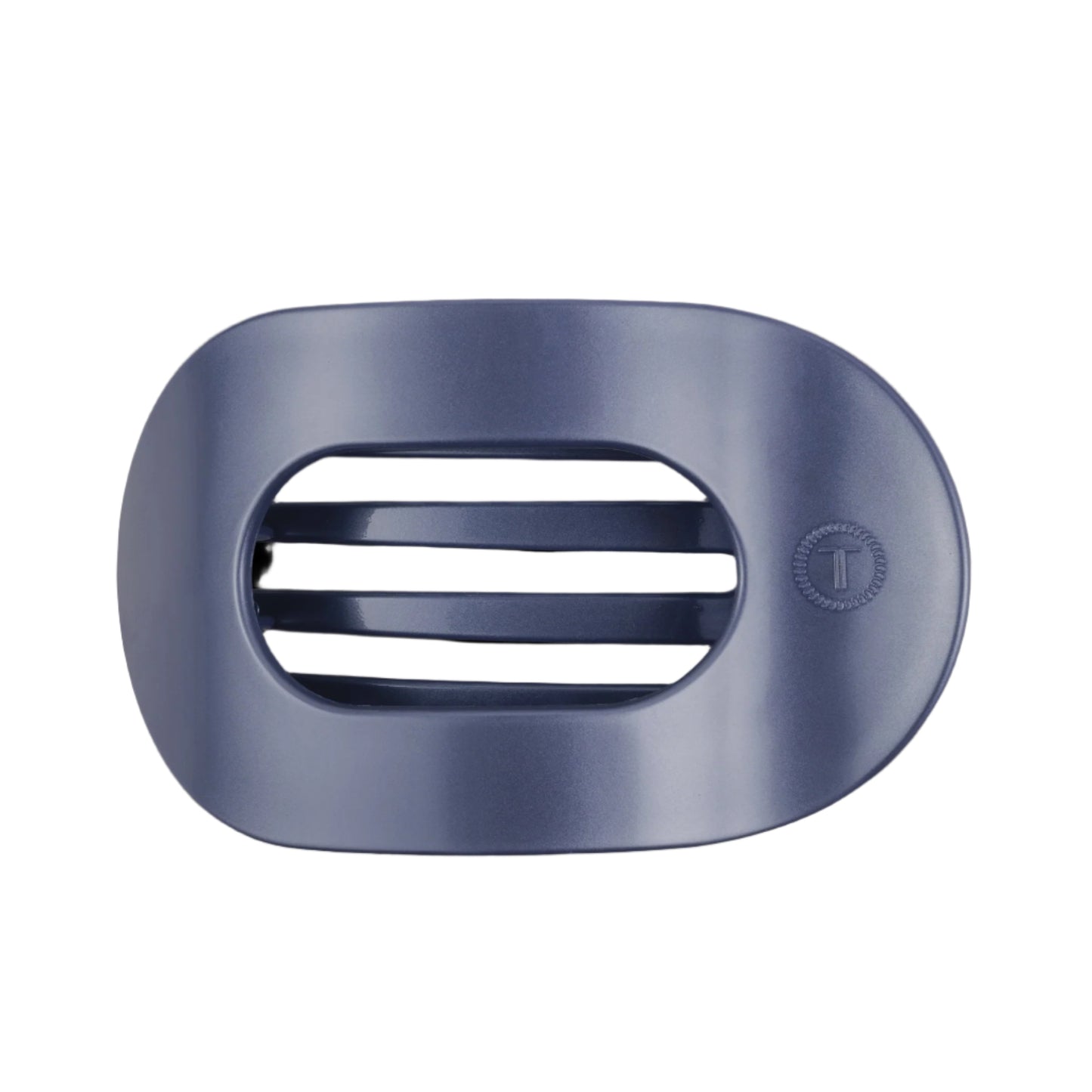 Hampton Bay Large Blue Flat Hair Clip by Teleties