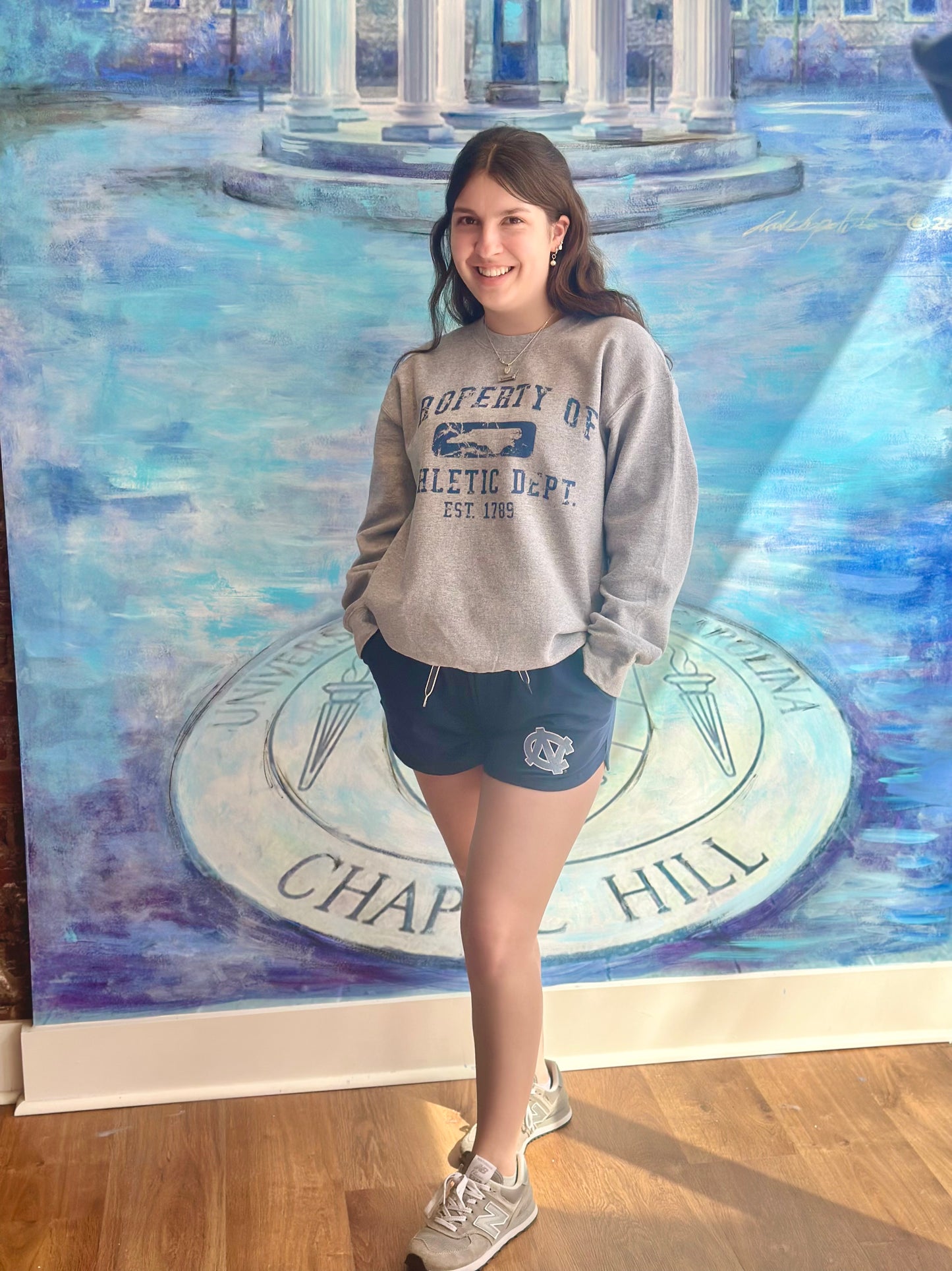Property of North Carolina Athletic Department Adult Sweatshirt