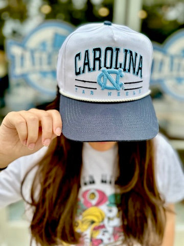 Carolina Tar Heels 47 Brand Colorblock Hat with Rope