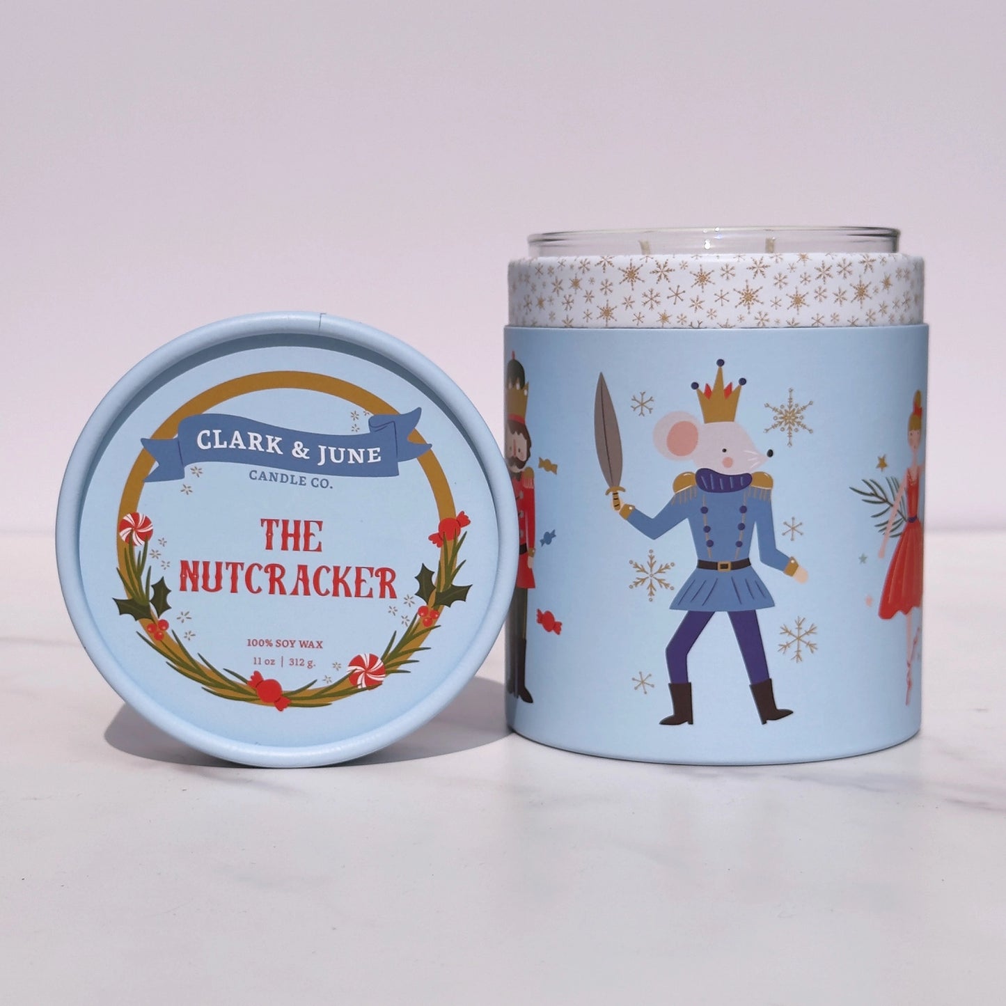 Mouse King 11oz Soy Holiday Candle | Peppermint Marshmallow