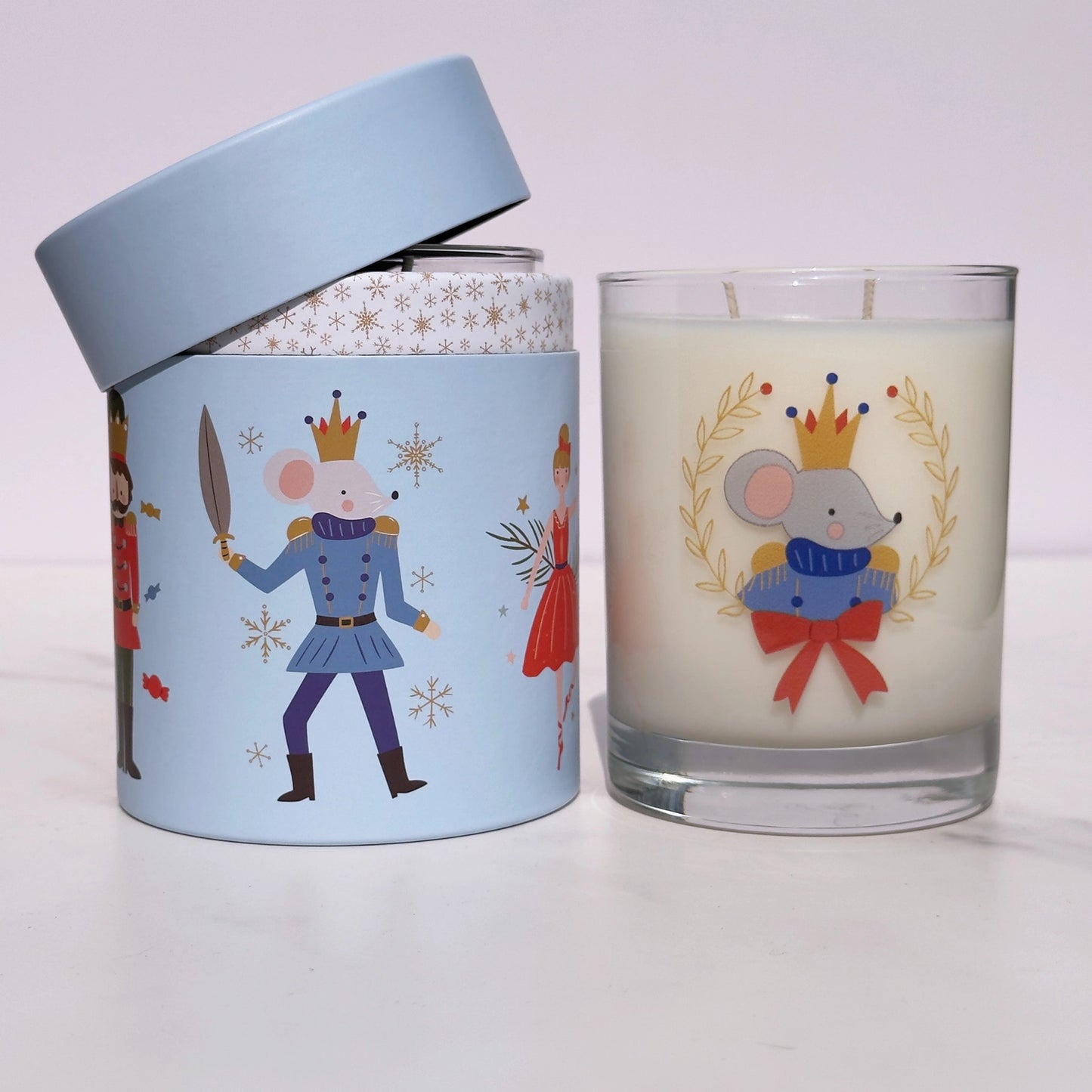 Mouse King 11oz Soy Holiday Candle | Peppermint Marshmallow