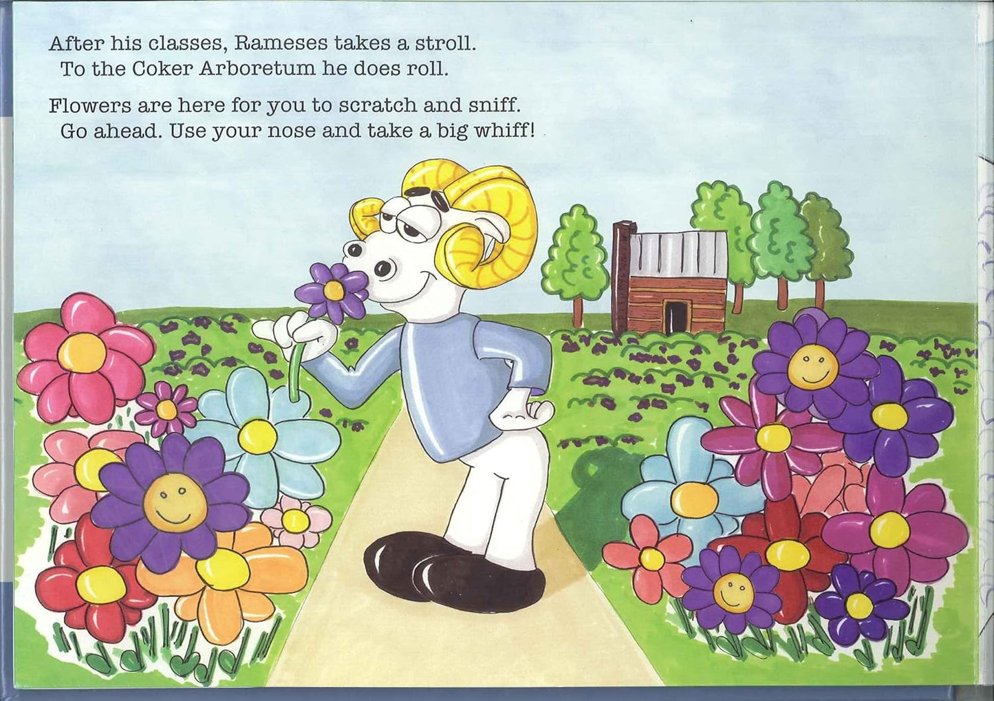 "Go Tar Heels Go" Interactive UNC Kid's Book by Bryan Jones