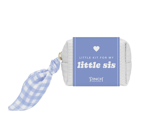 Little Sis Minimergency Kit With Carolina Blue Scarf