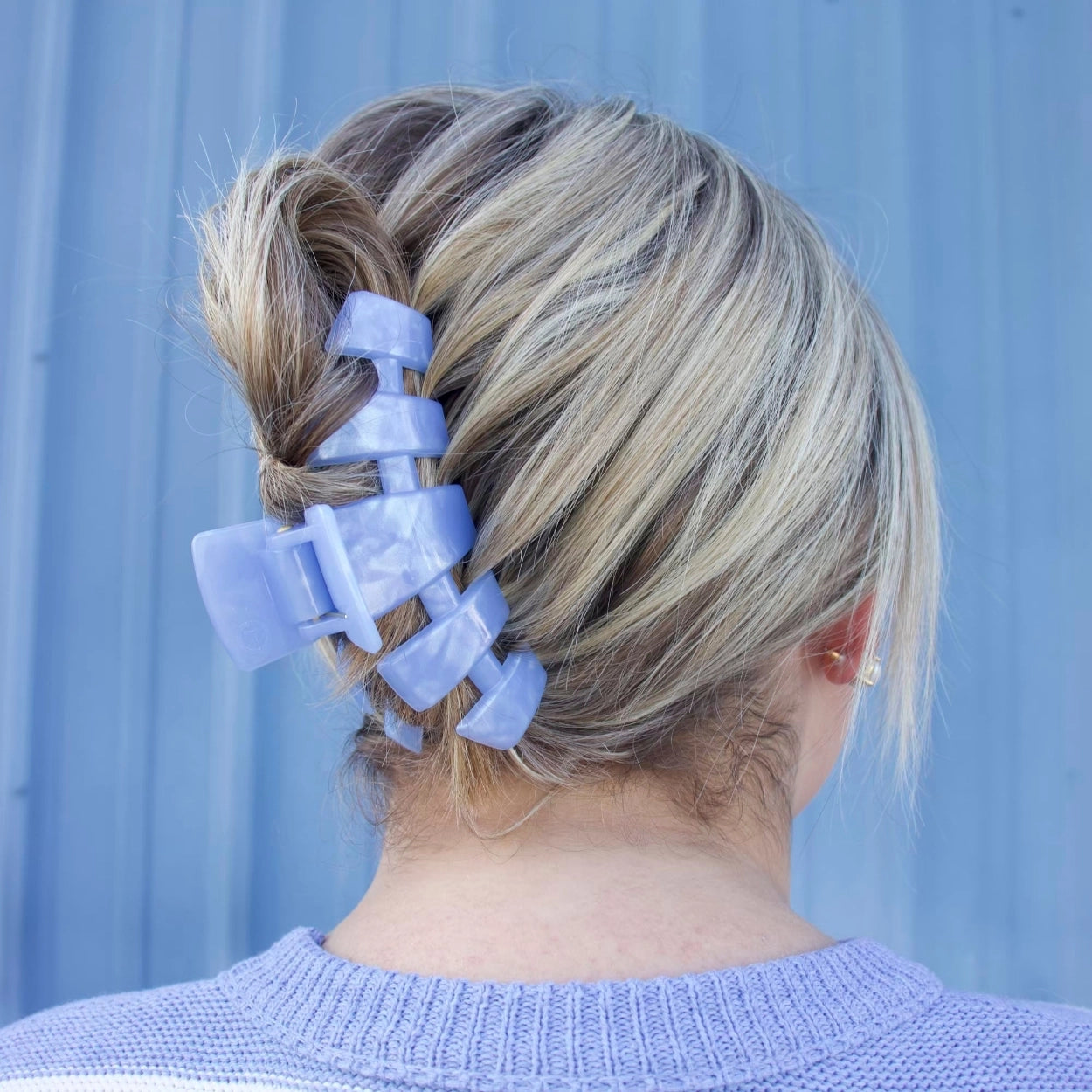Large Blue Lagoon Hair Clip by Teleties