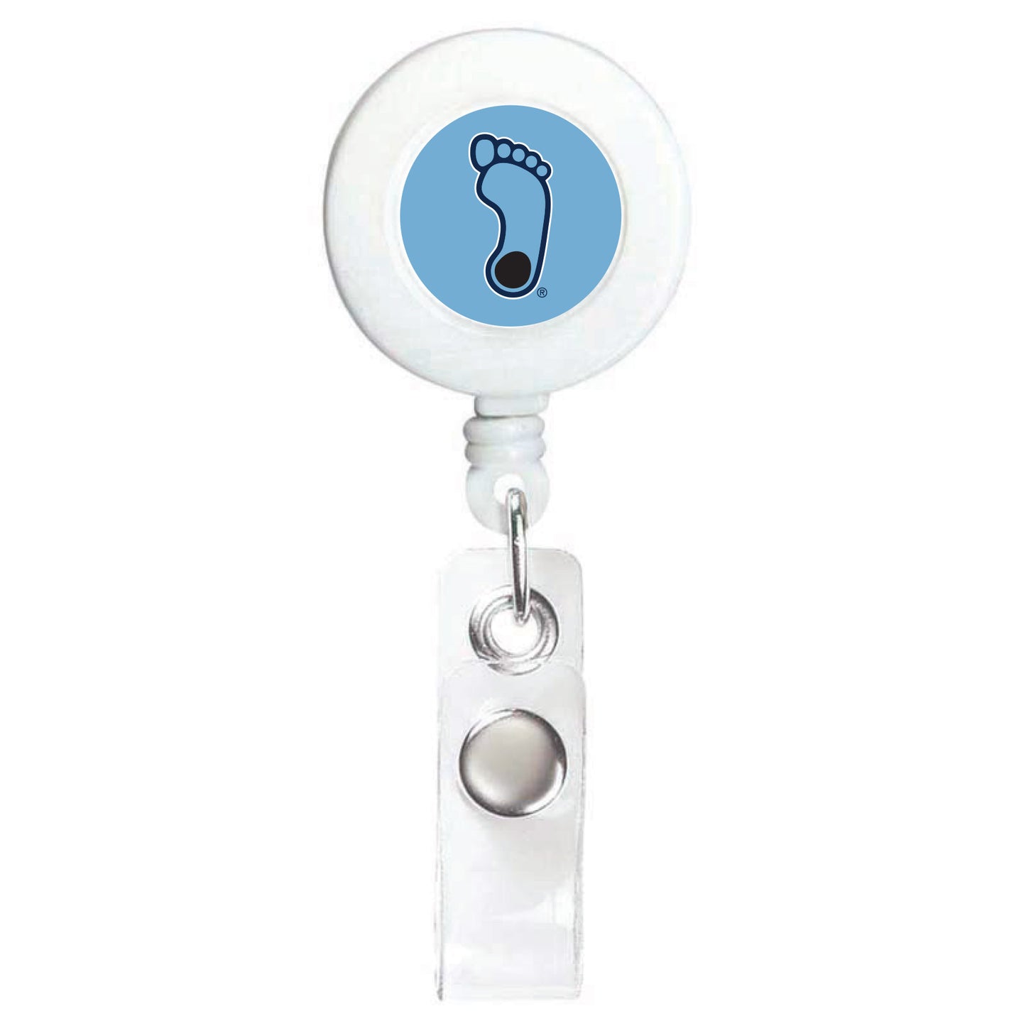 North Carolina Tar Heels Foot Badge Reel