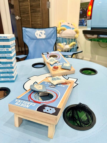 UNC Tar Heels Tabletop Corn Hole Game