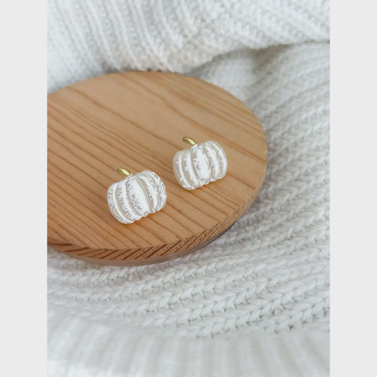 Pumpkin Stud Earrings by AnnaBanana