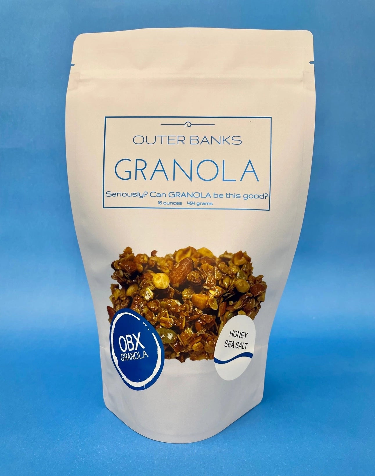 Outerbanks Granola Honey Sea Salt Flavor 16 oz Bag