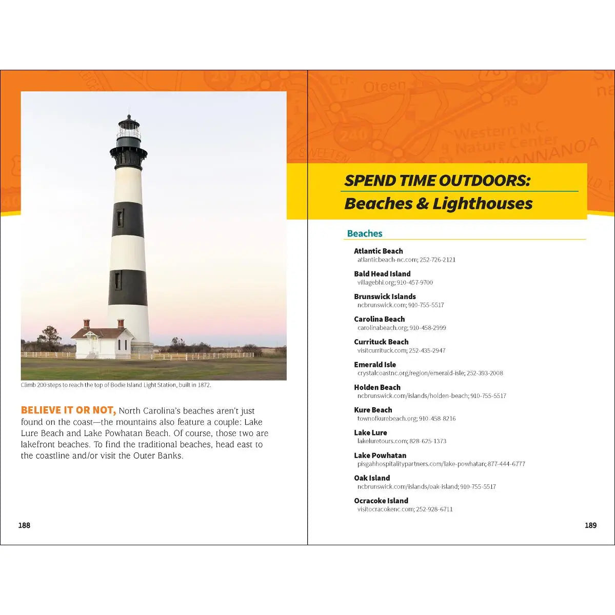 North Carolina Day Trips By Theme