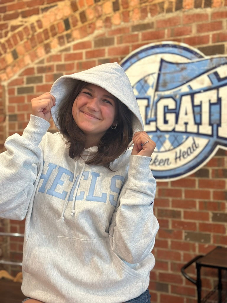 Carolina Tar Heels Hoodie Heavyweight with Embroidery