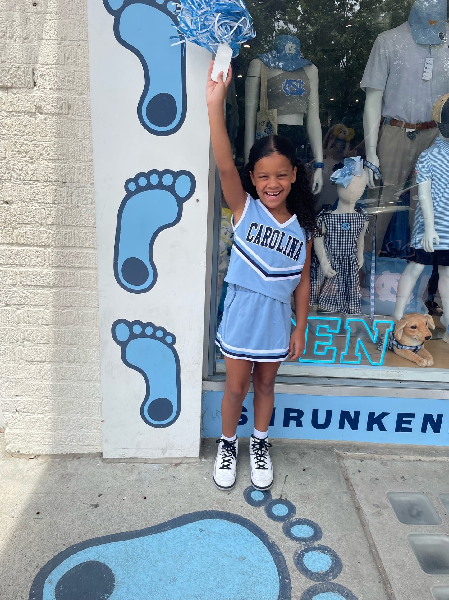 UNC Toddler Cheer Outfit by Little King