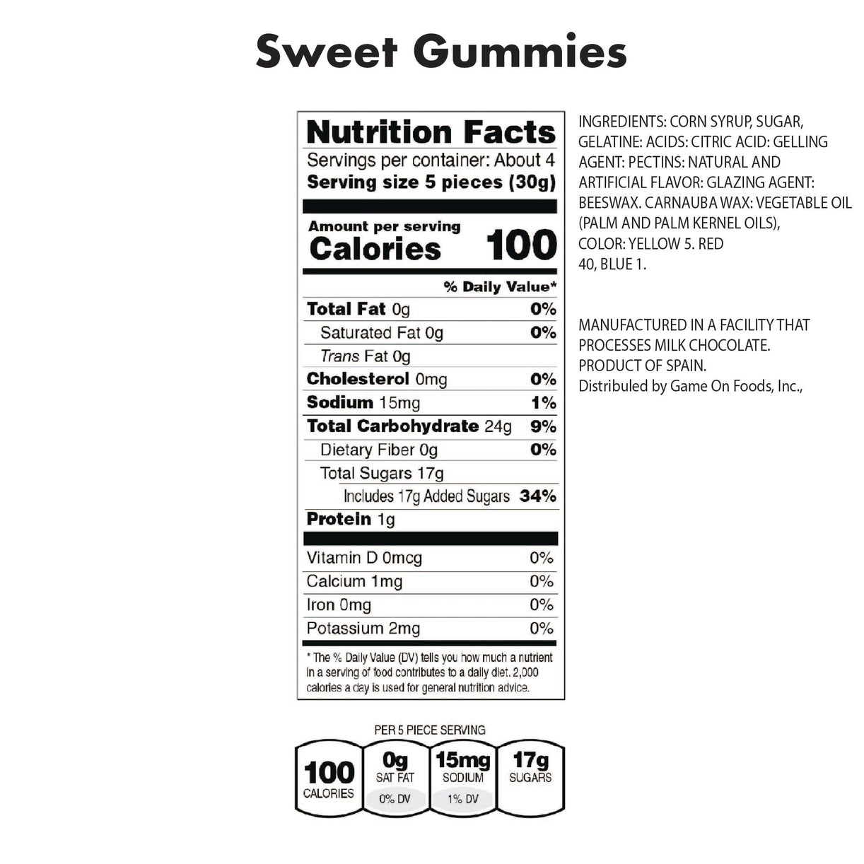 North Carolina Tar Heels Gummies