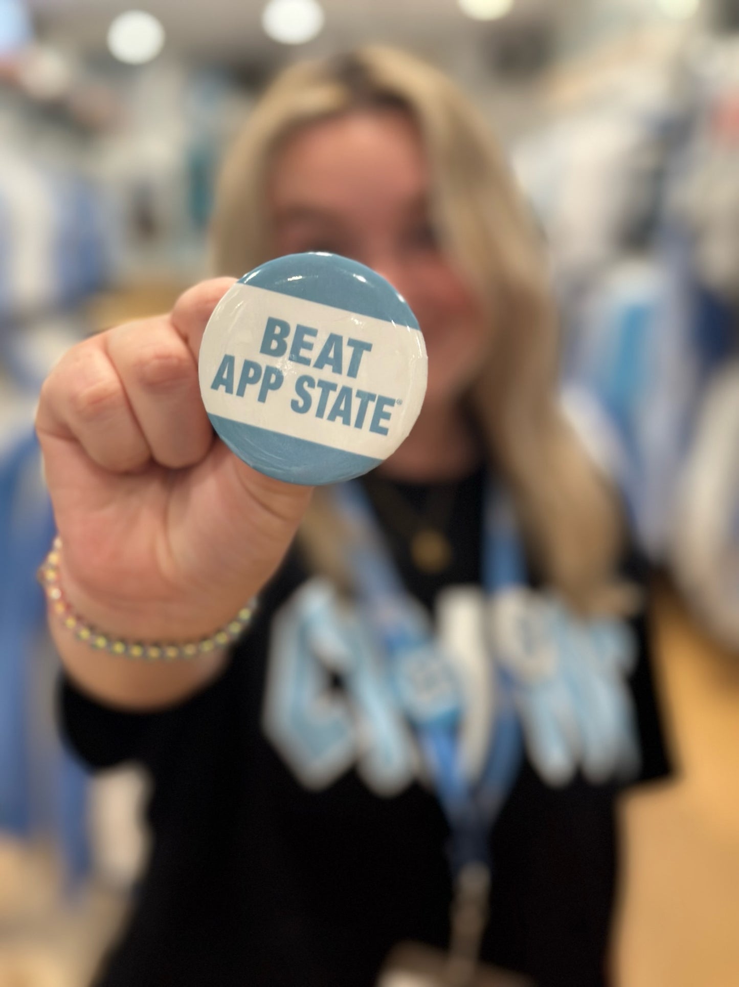 SHB Beat App State Button Pin for Carolina Game Day