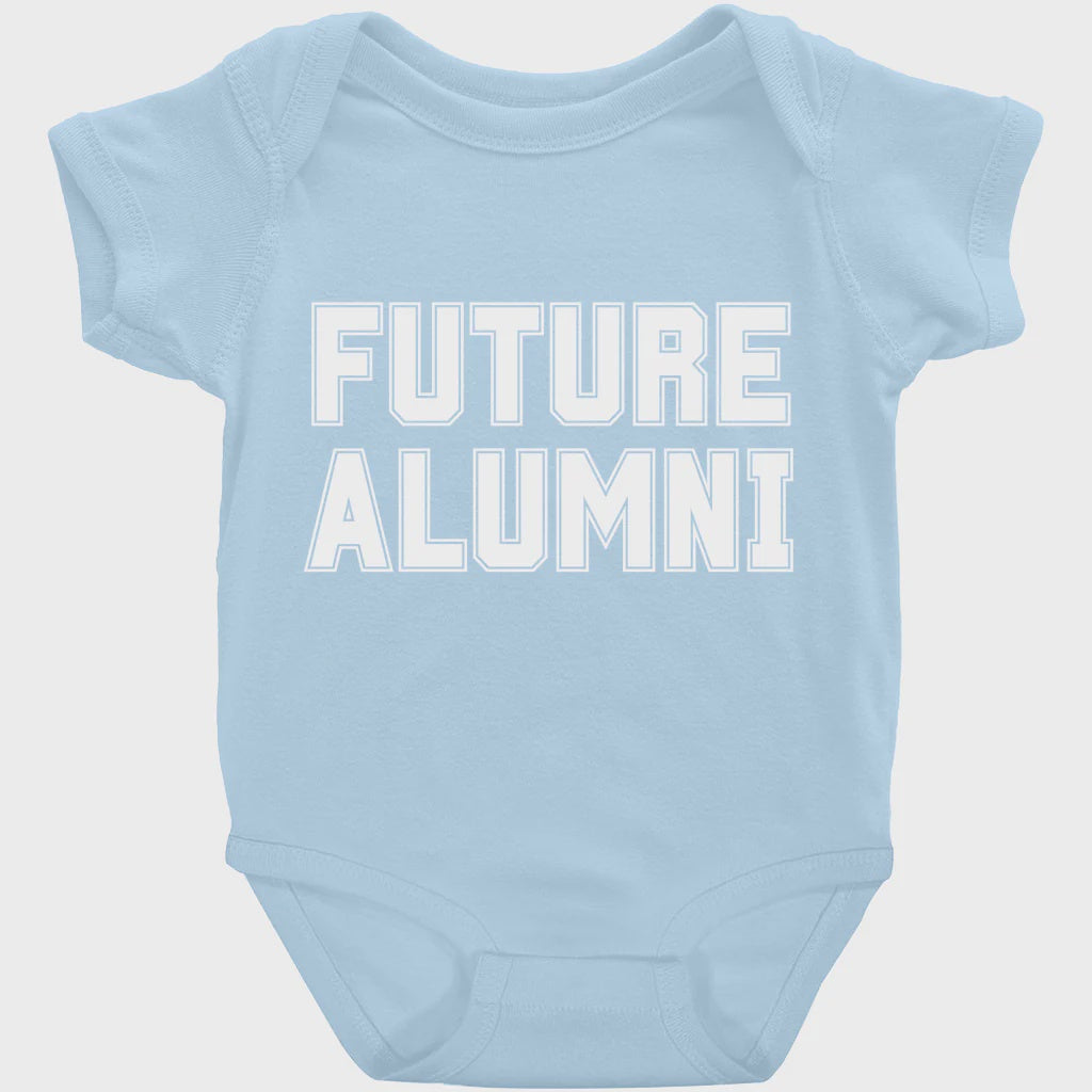 Carolina Blue Future Alumni Onesie by Shrunken Head