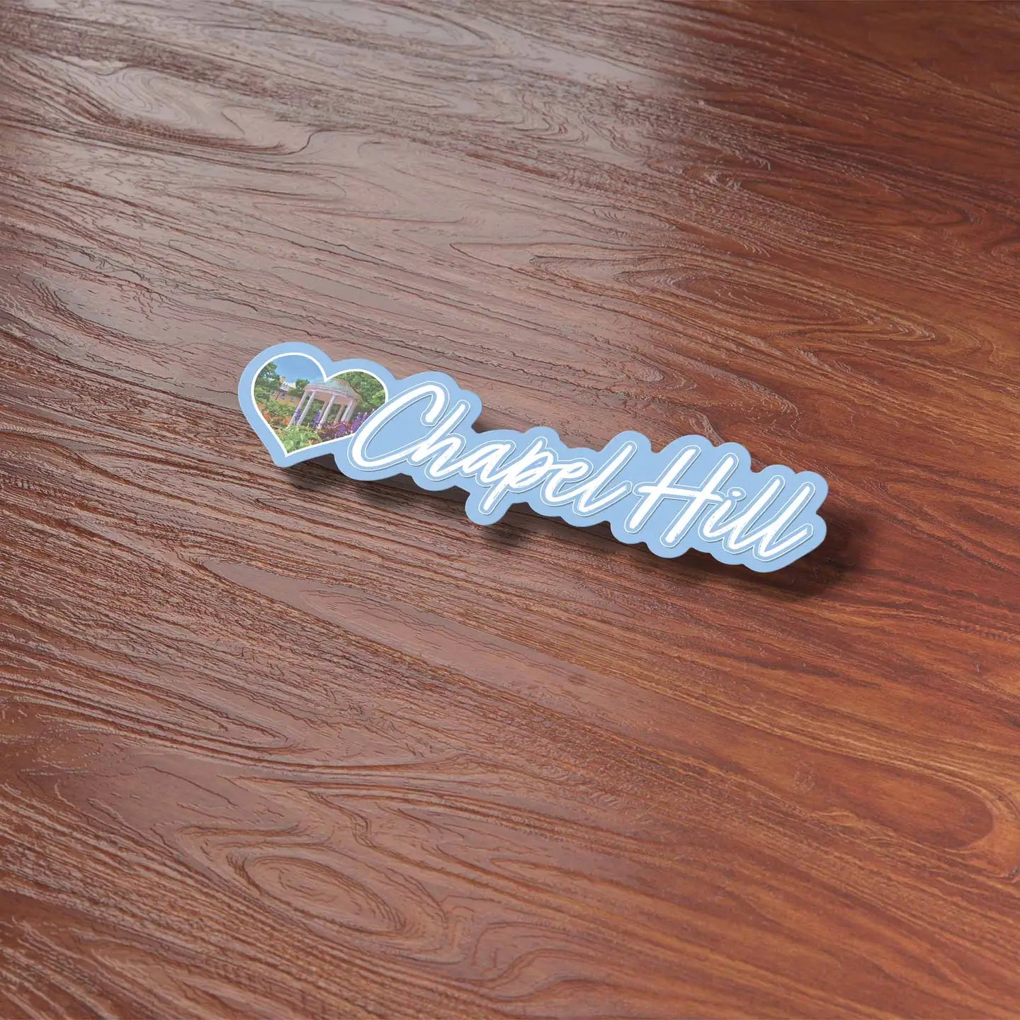 Blue Chapel Hill North Carolina Sticker - Cute Nc Decal