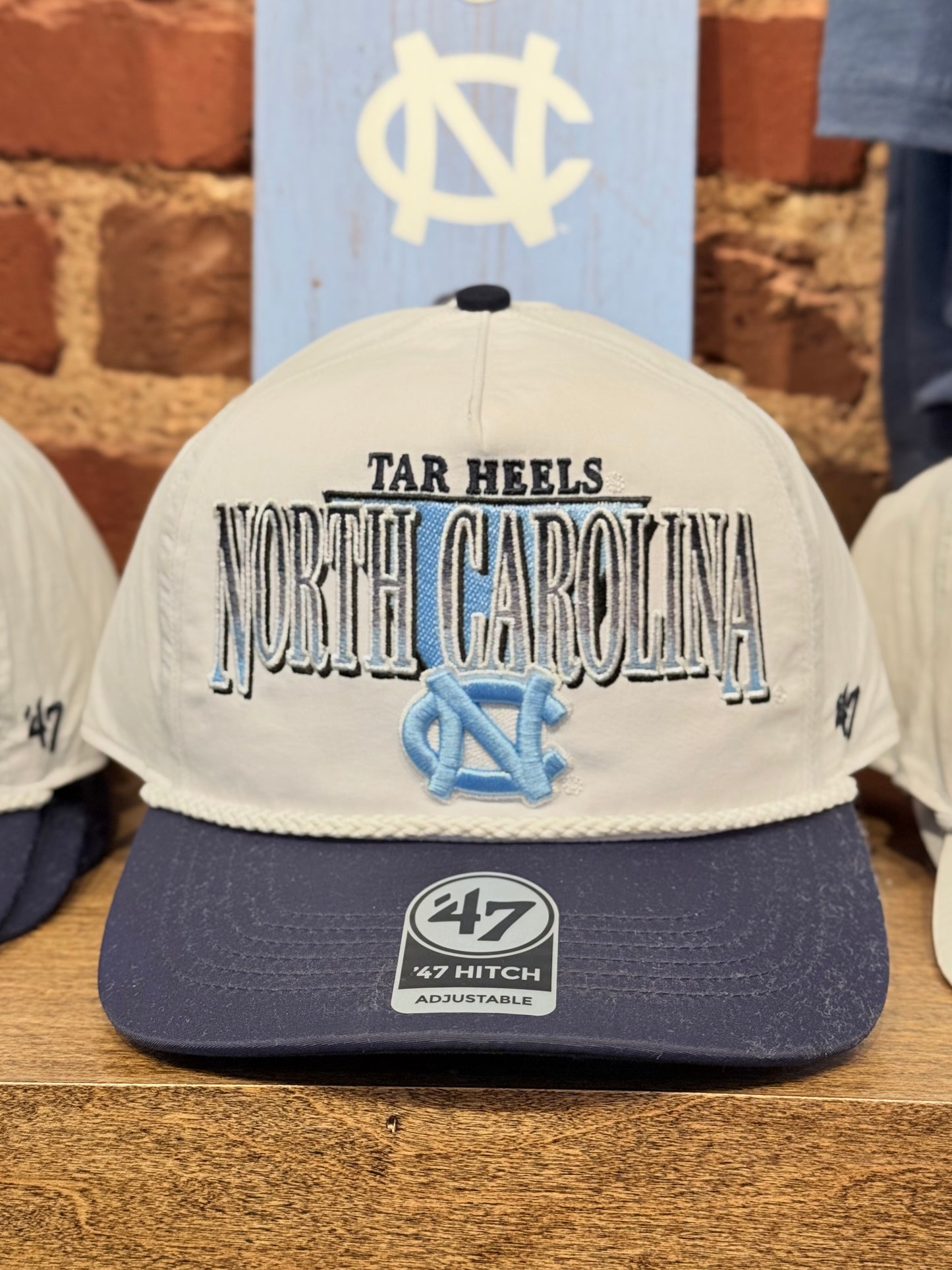 North Carolina Tar Heels UNC White Tribute 47 Hitch RF