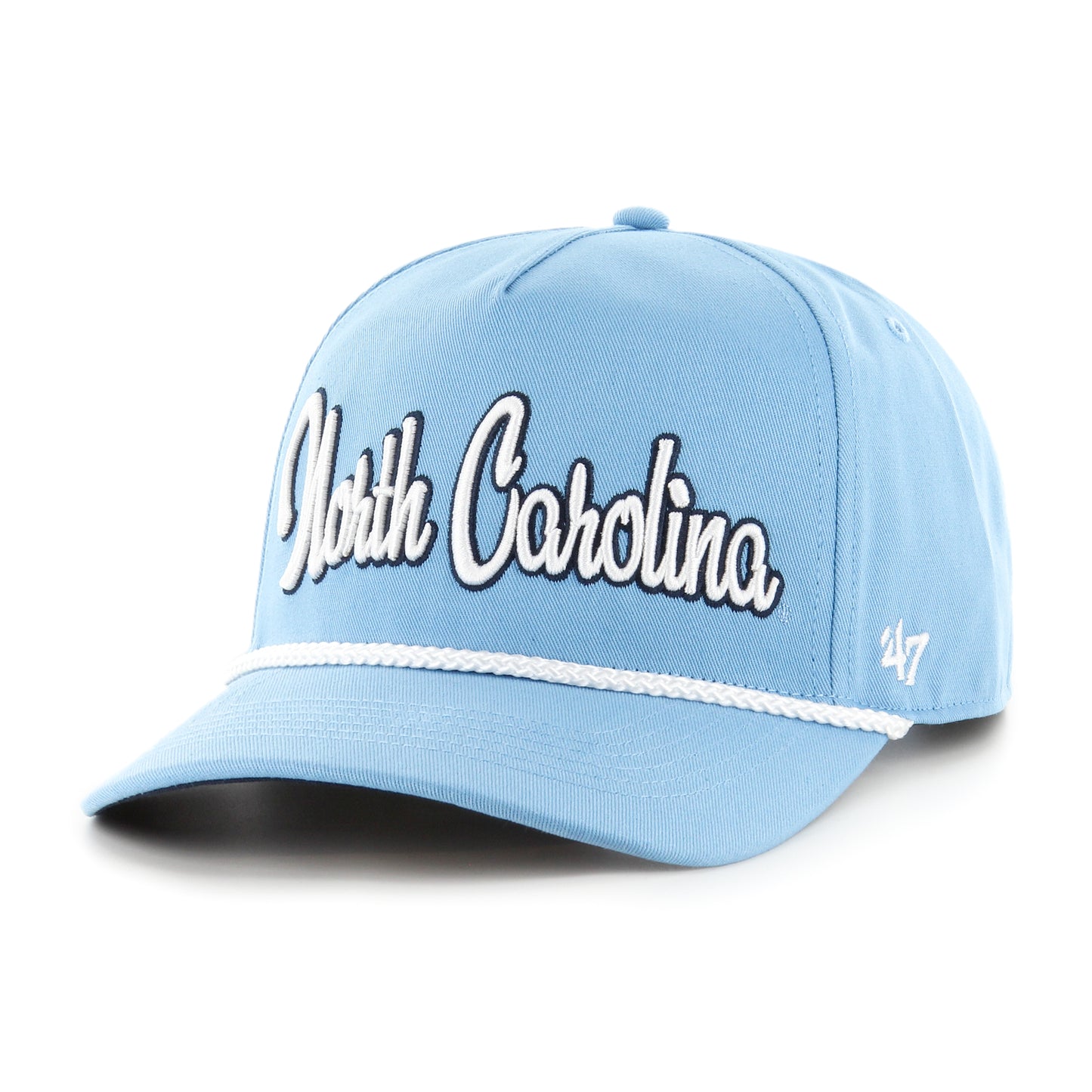 Carolina Blue Tar Heels Rope Hat by 47" Brand