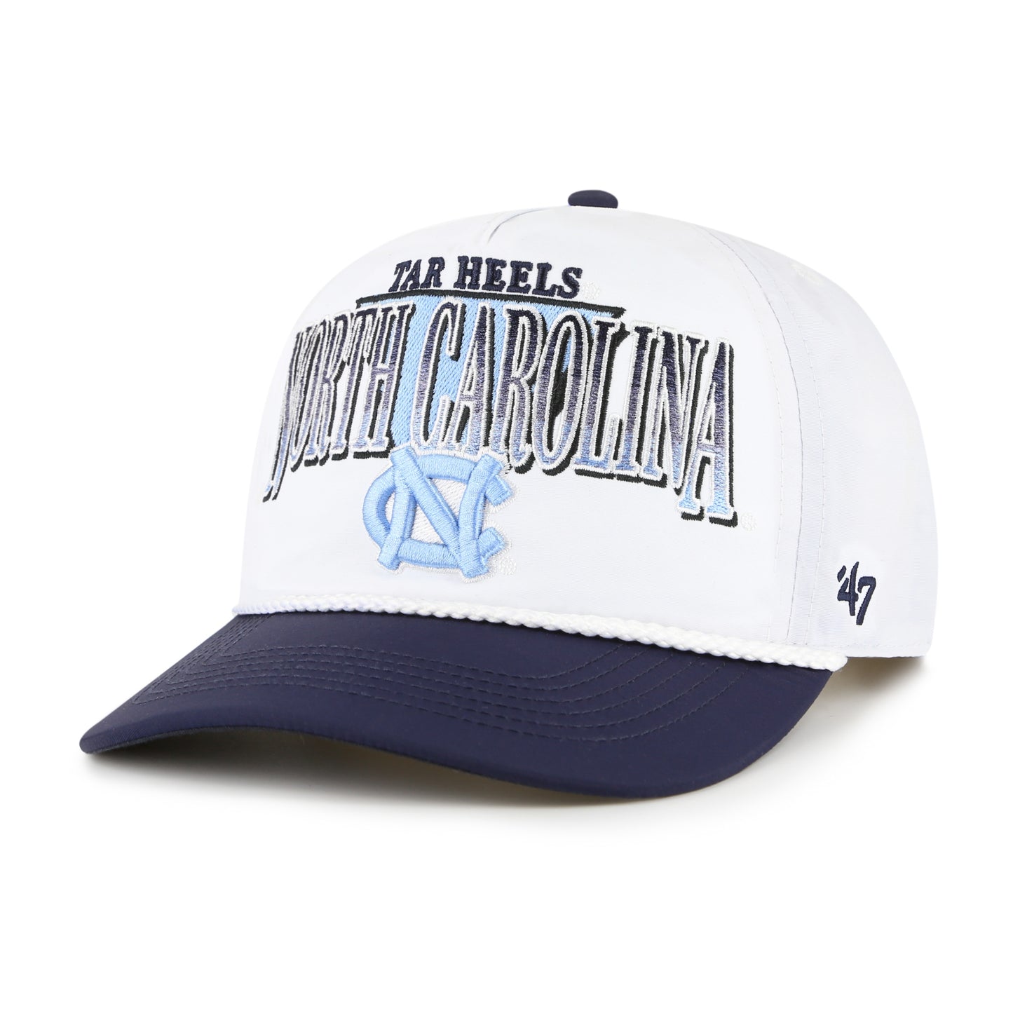 North Carolina Tar Heels UNC White Tribute 47 Hitch RF