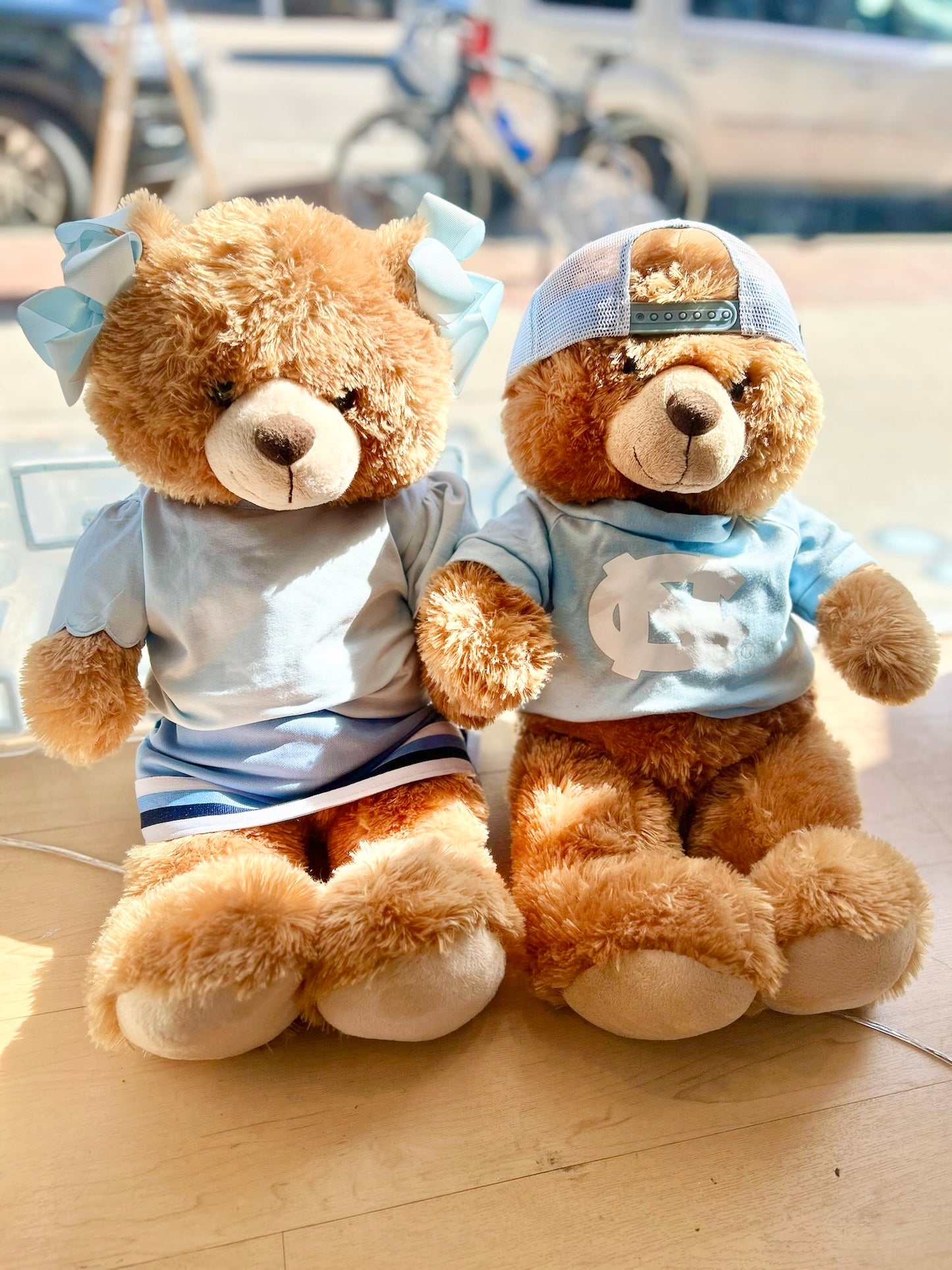 North Carolina Tar Heels Jardine Plush Beige UNC Teddy Bear