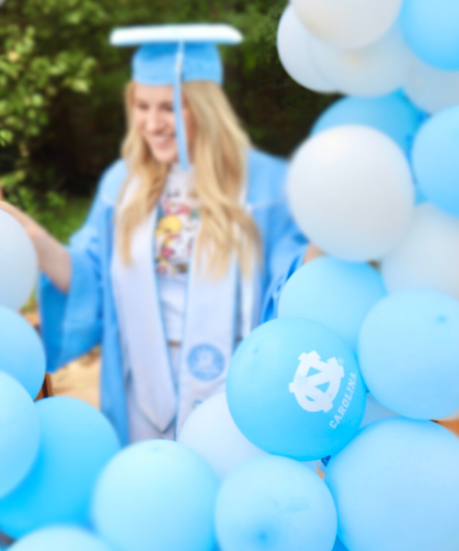 North Carolina Tar Heels Mayflower 11 Inch UNC Balloon (10 ct)