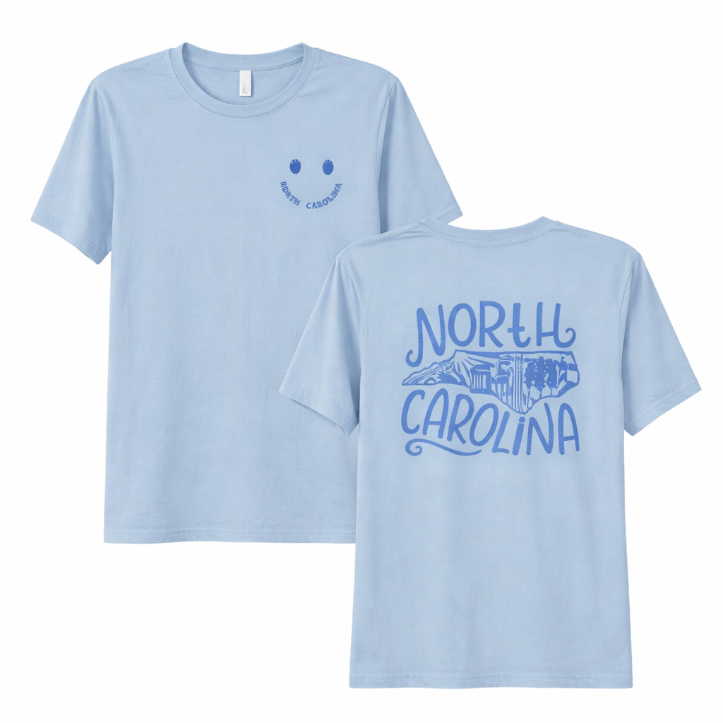 NC Smiley Landmark Tee