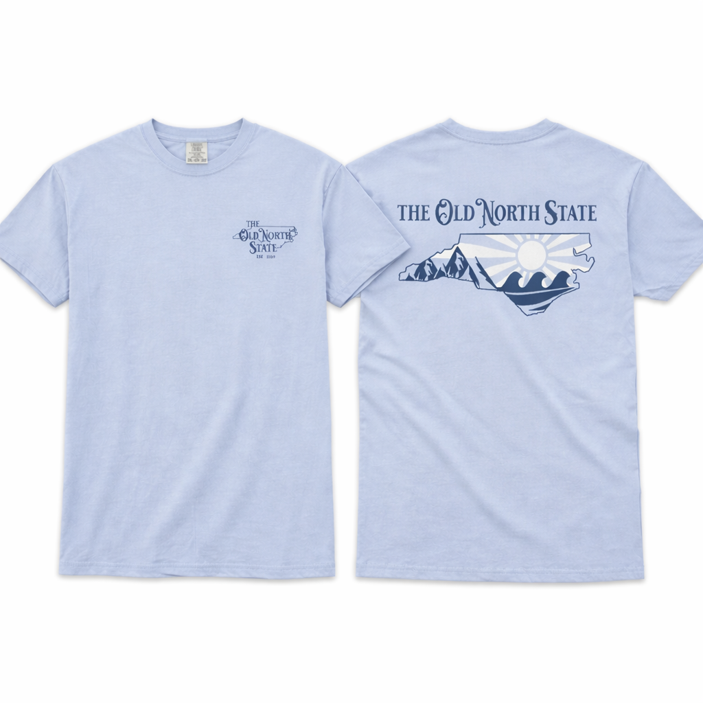 The Old North State Chambray Comfort Colors Tee
