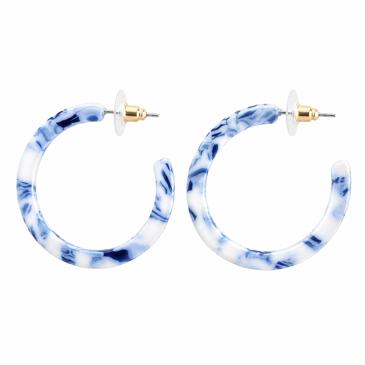 Greek Goddess Blue Camy Hoops