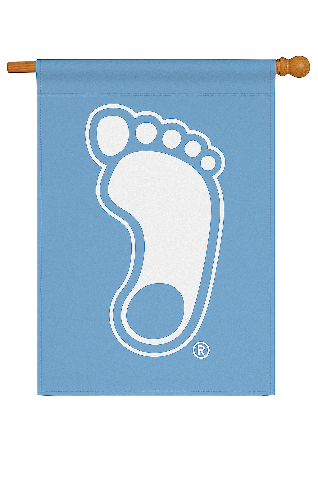 North Carolina Tar Heels Sewing Concepts UNC Foot House Banner