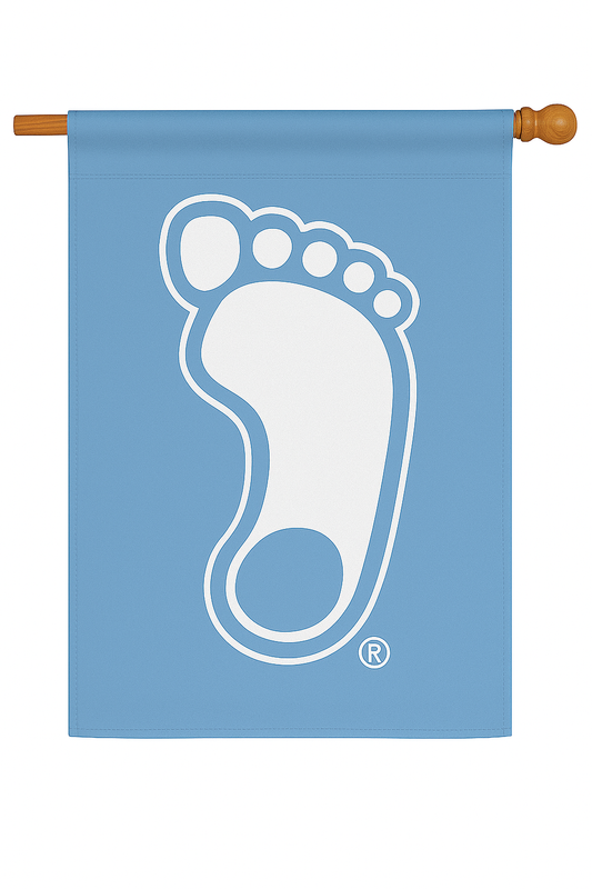 North Carolina Tar Heels Sewing Concepts UNC Foot House Banner