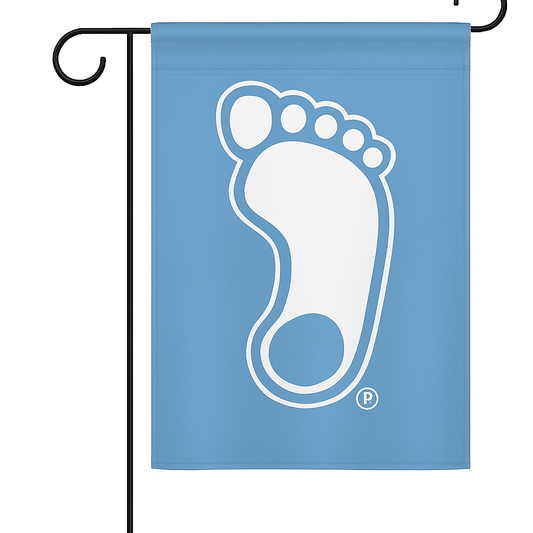 North Carolina Tar Heels Sewing Concepts UNC Foot Garden Flag