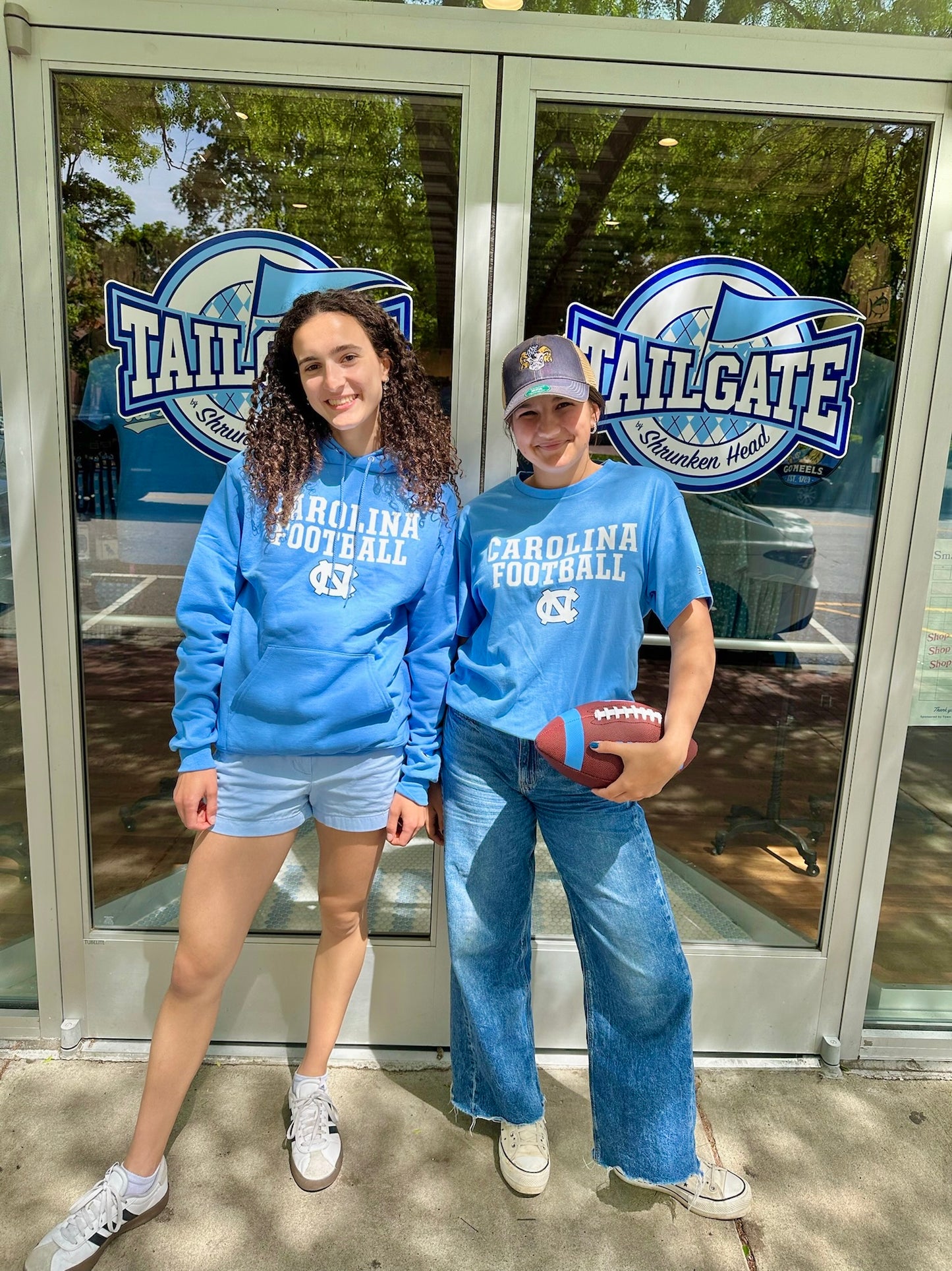 North Carolina Tar Heels Team Stripe Official Size Football
