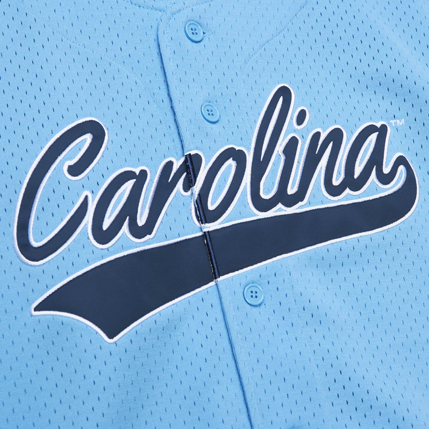 North Carolina Tar Heels Baseball Jersey by Mitchell and Ness