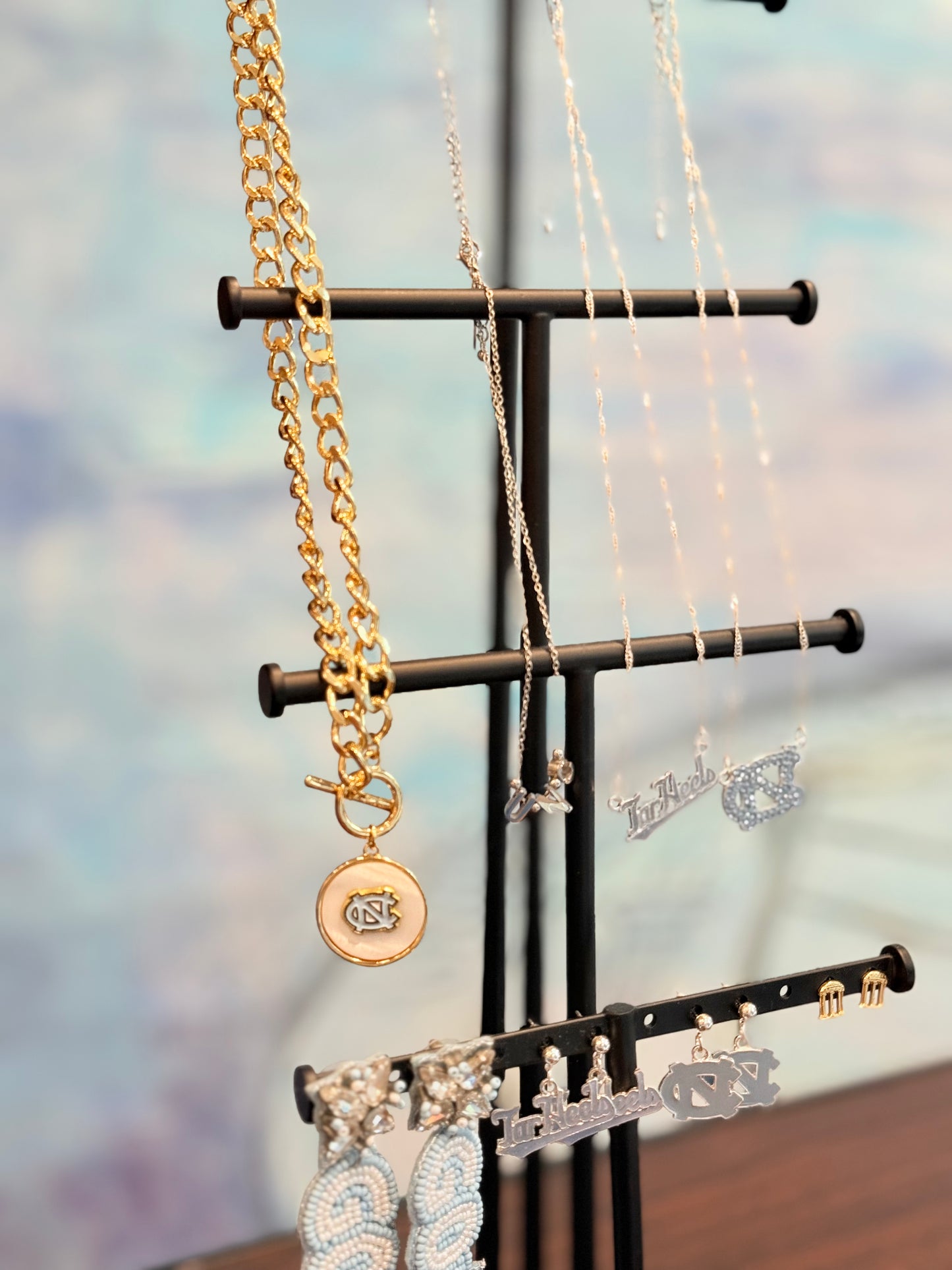 University of North Carolina Logo Necklace