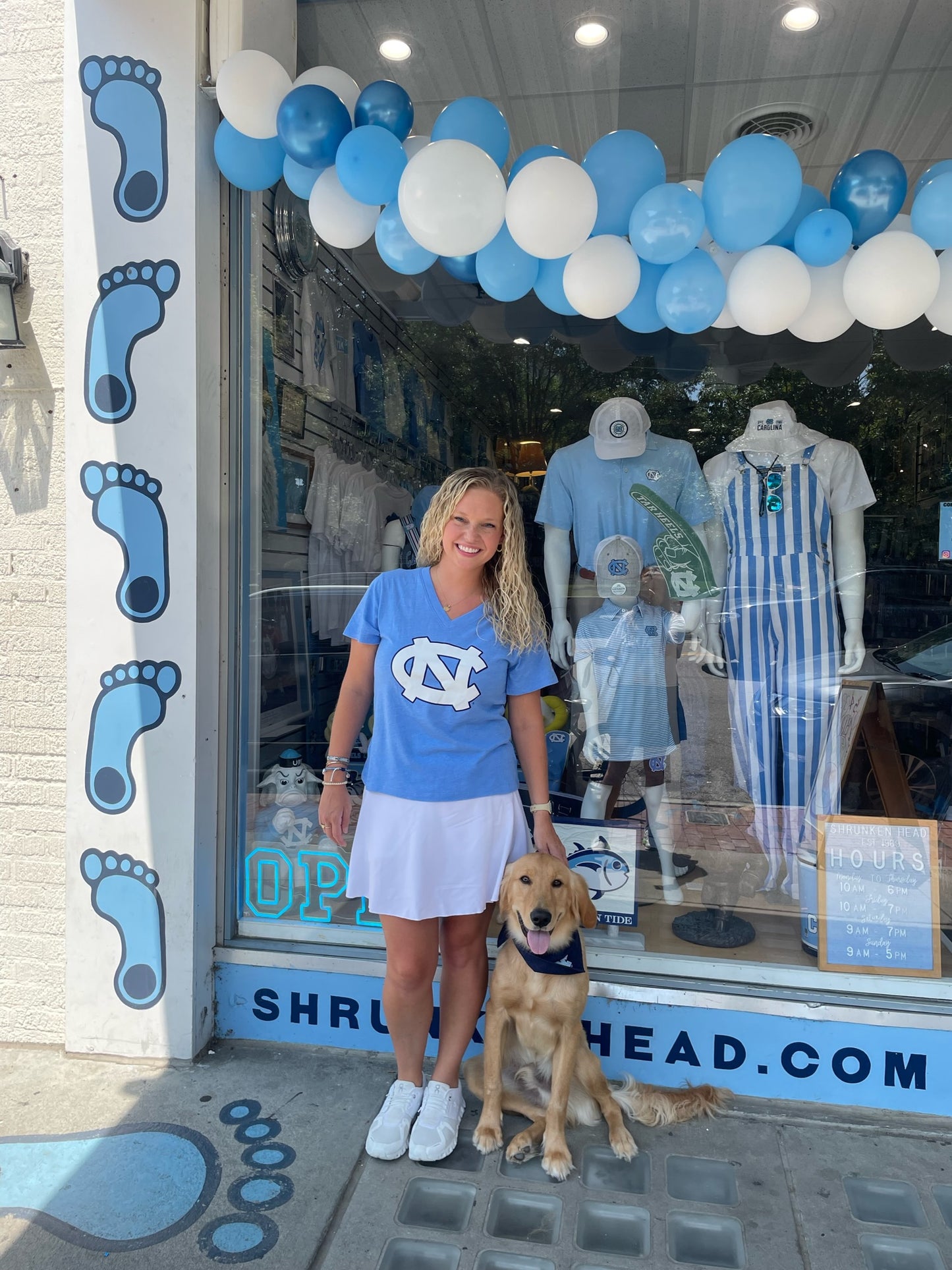 Carolina Tar Heels Women's Intramural V Neck with UNC Game Day Logo
