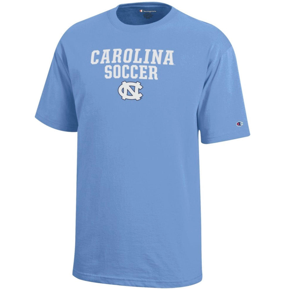 Carolina Blue UNC Soccer Kid's T-Shirt by Champion