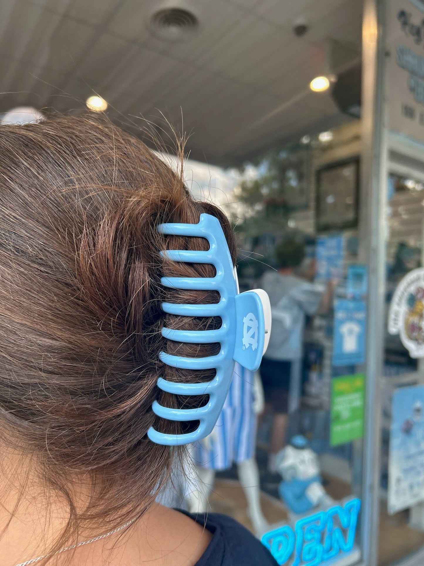 North Carolina Tar Heels Game Day Claw Hair Clip