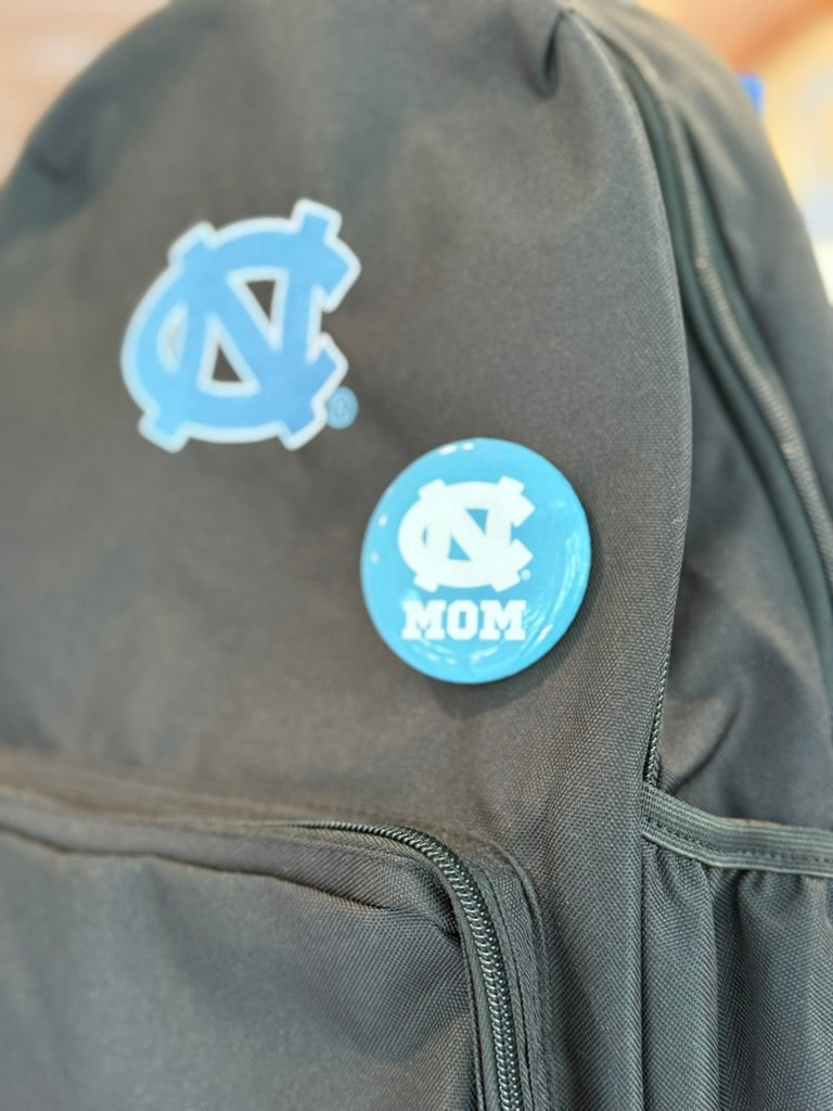 Carolina Mom Button Pin 2.25"