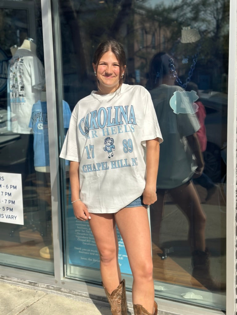 North Carolina Tar Heels Unity Oversized Crewneck Tee