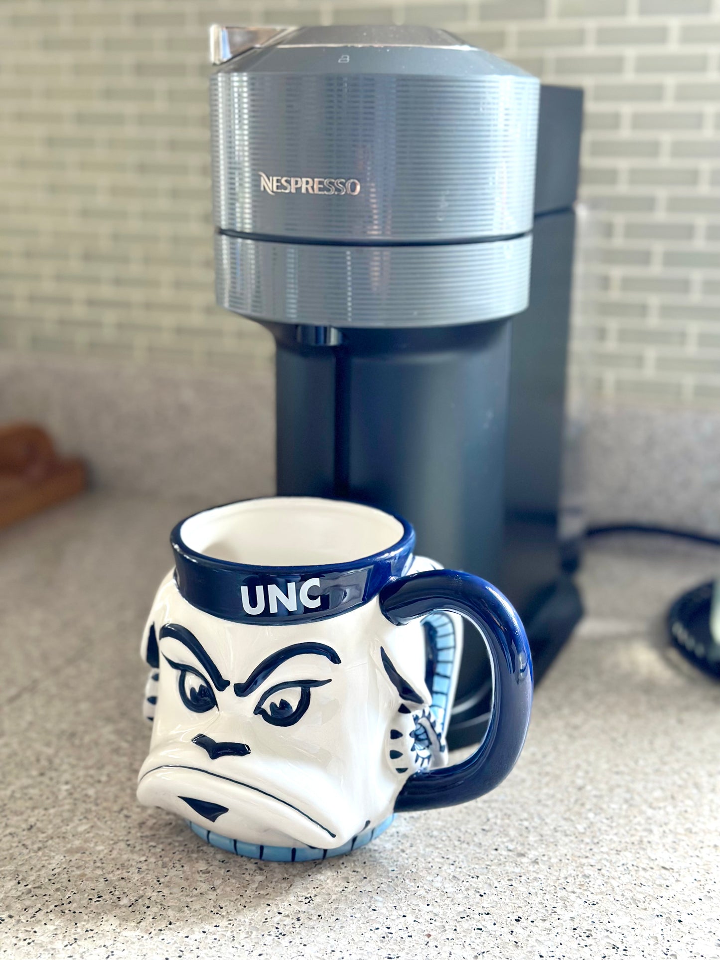 North Carolina Tar Heels Mascot Rameses Ceramic Coffee Mug