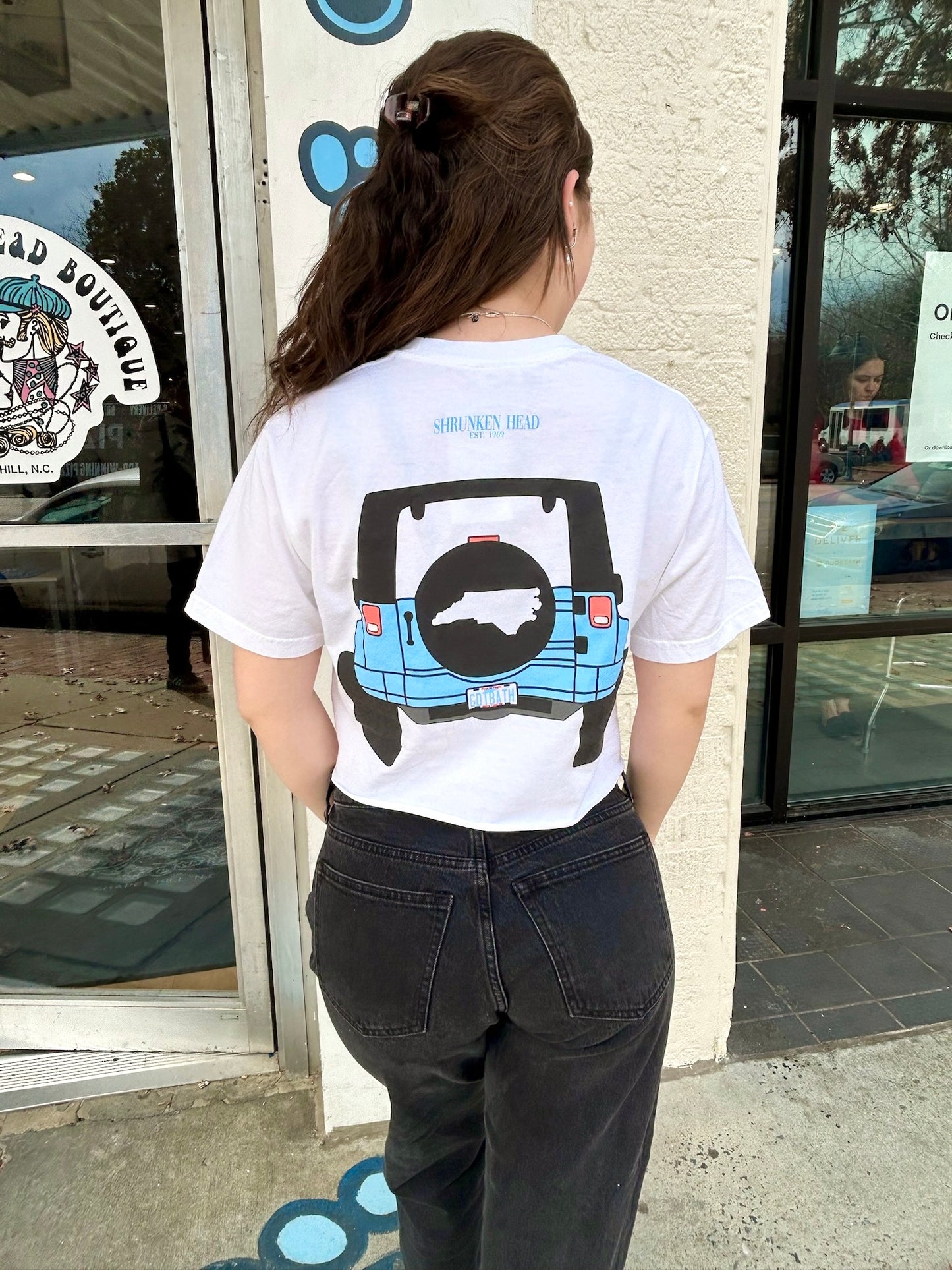 Jeep Comfort Colors Crop Chapel Hill North Carolina