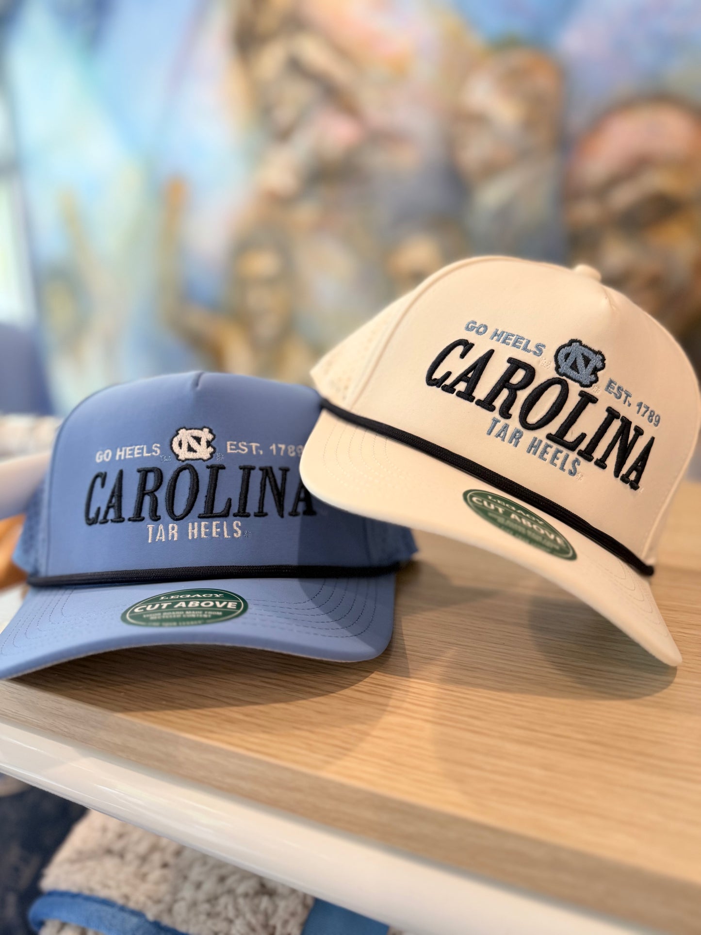 UNC Tar Heels Cut Above Men's Hat in Carolina Blue