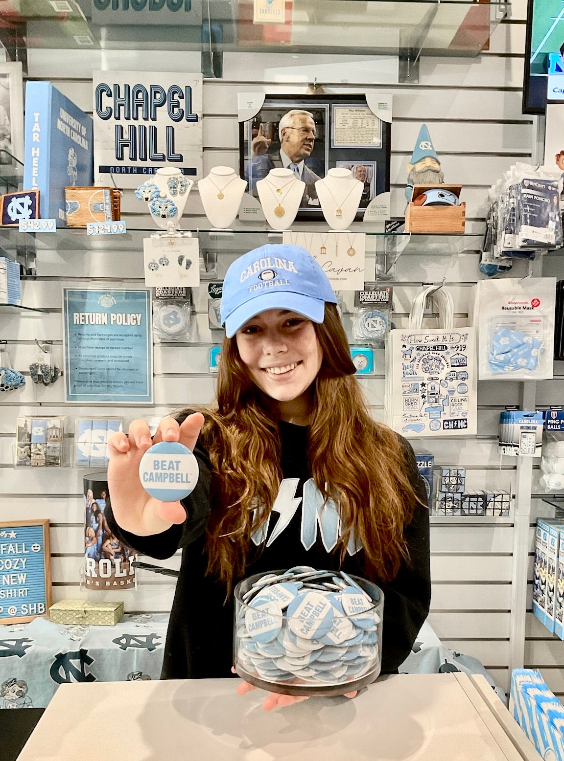 Carolina Football Hat by Legacy - UNC Sport Hat