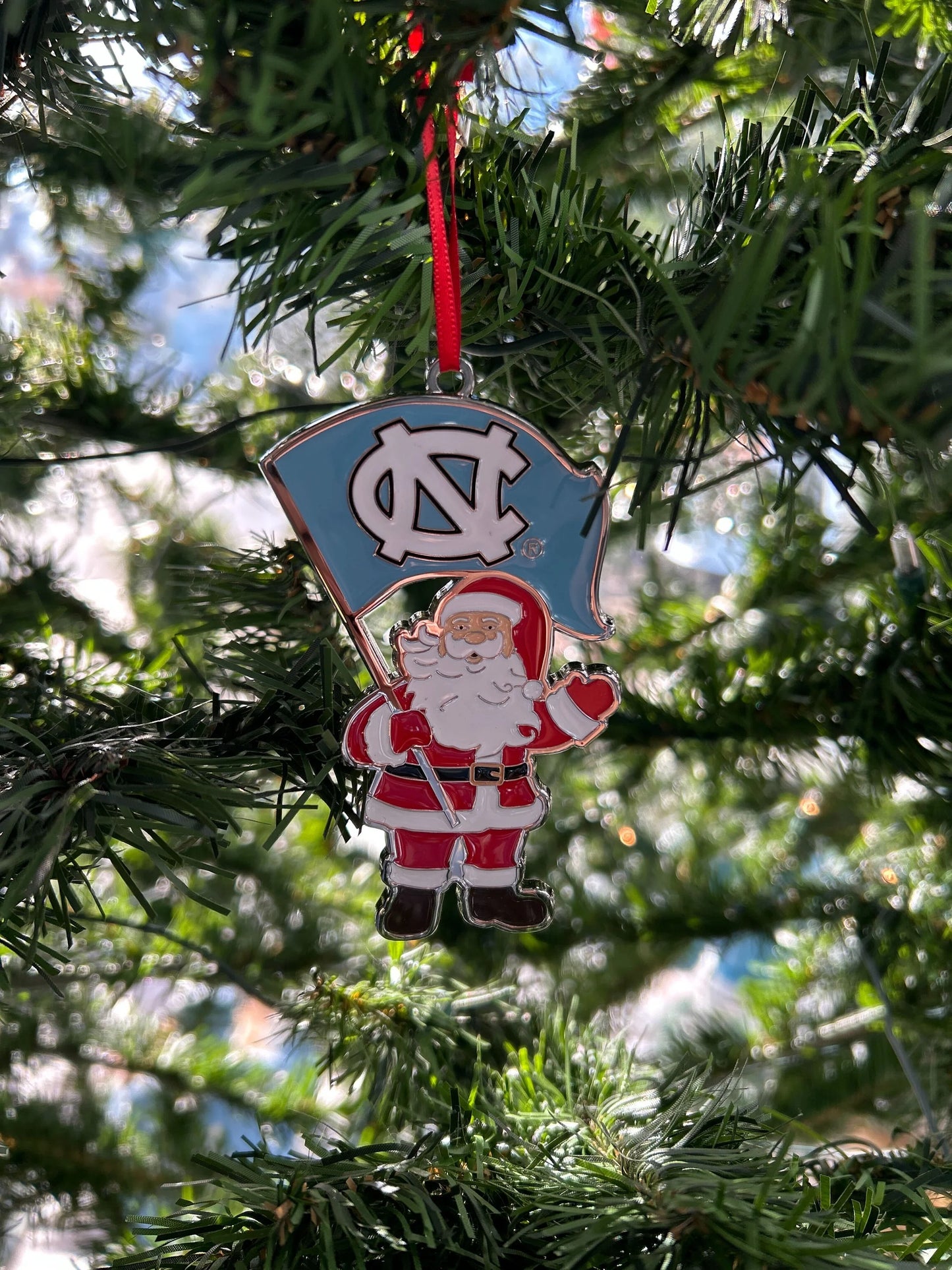 North Carolina Tar Heels Metal Ornament Value Pack