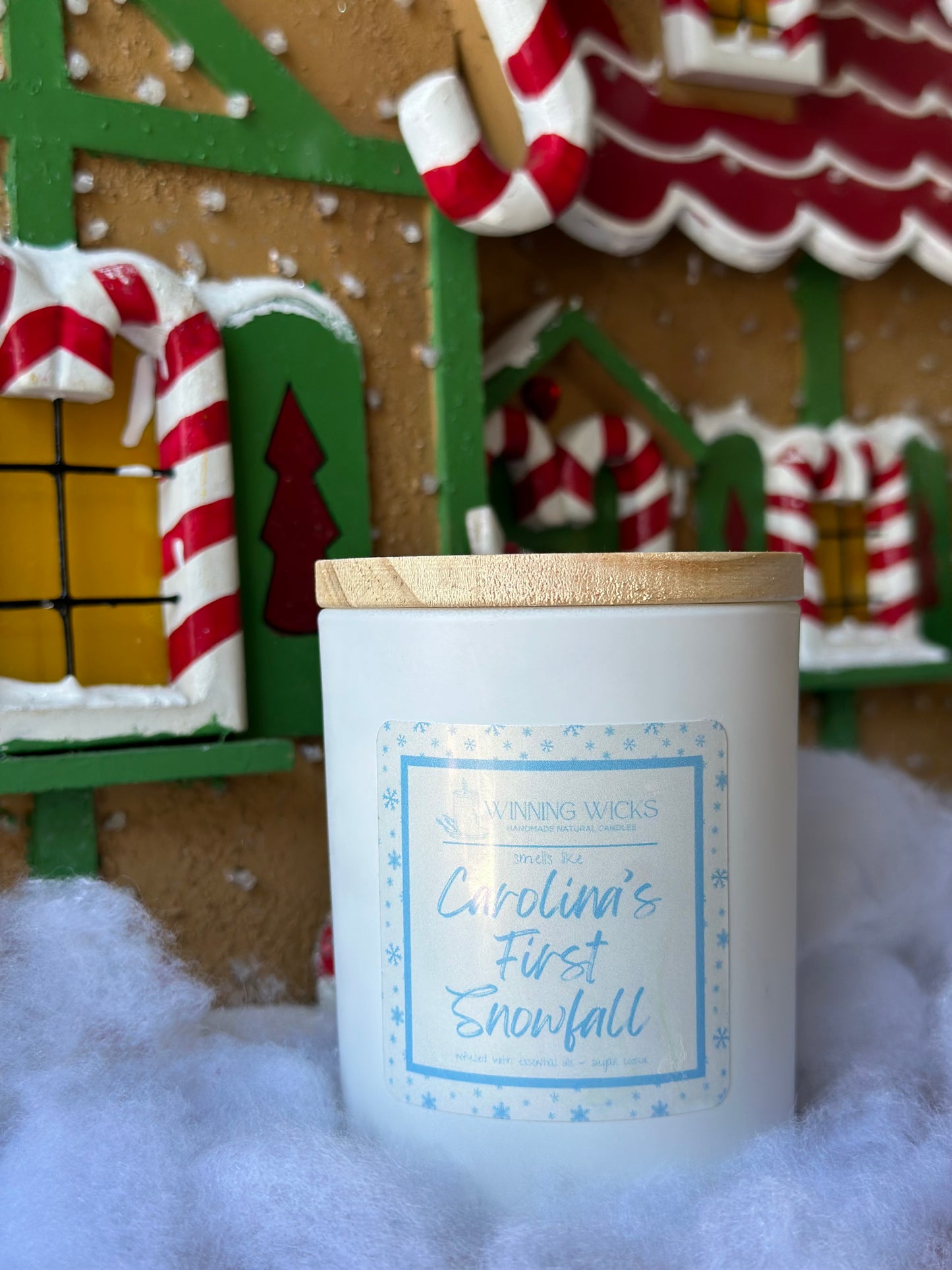 Carolina's First Snowfall Candle for Make A Wish Foundation