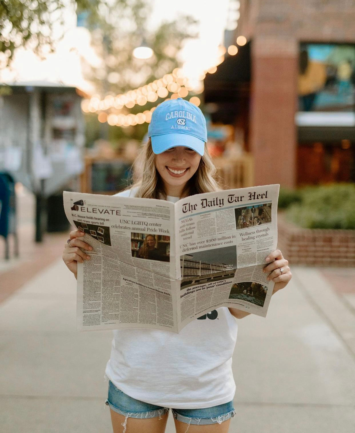 UNC Alumni Hat - Carolina Alumni Hat in Carolina Blue