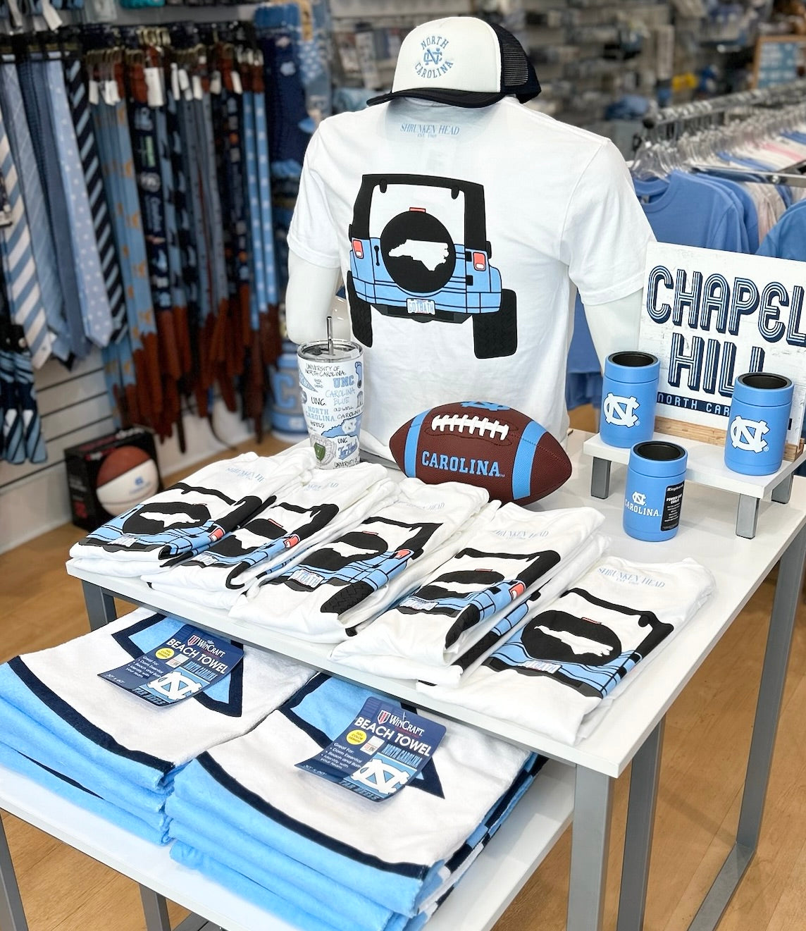 Jeep Comfort Colors T-Shirt Chapel Hill North Carolina